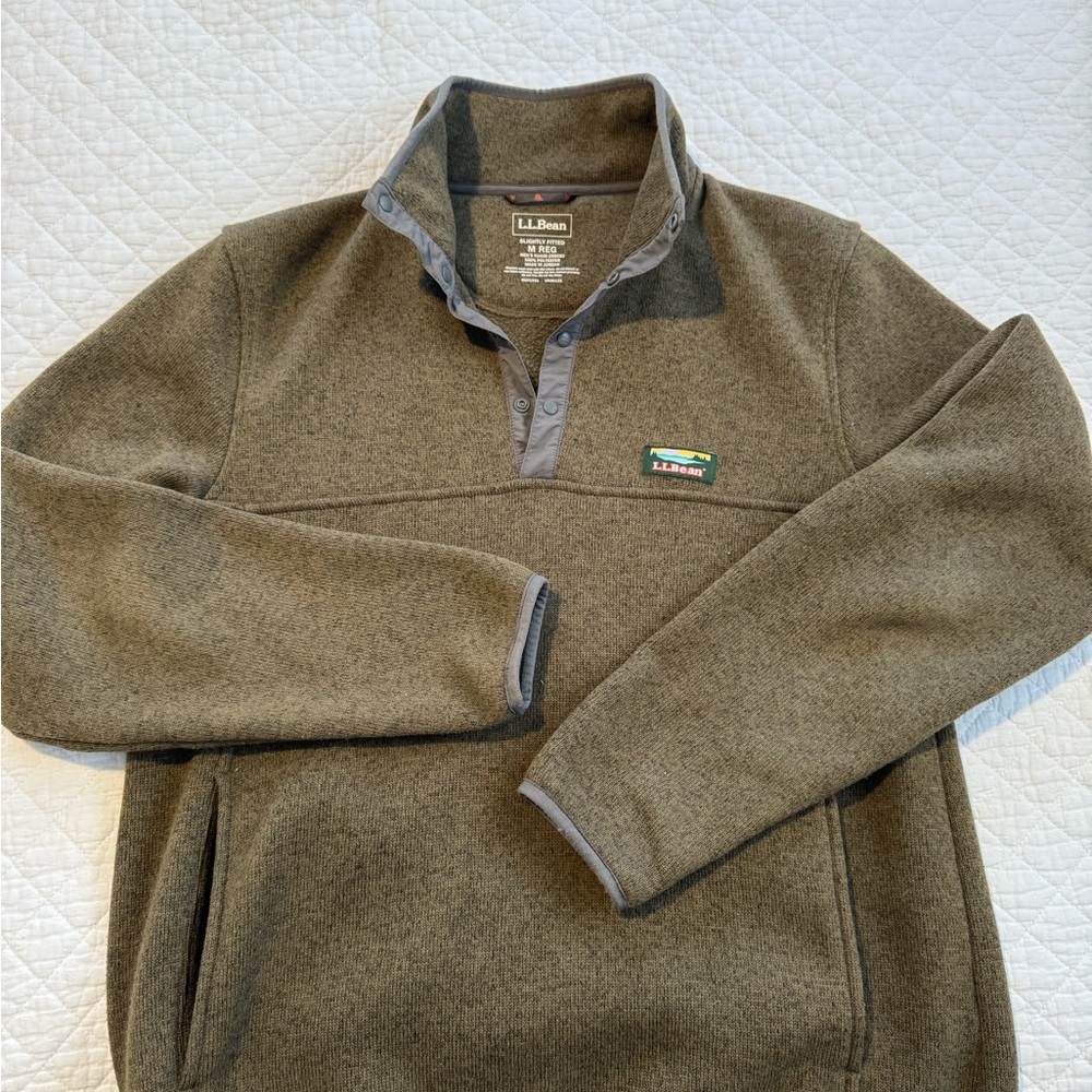 L.L. Bean fleece pullover